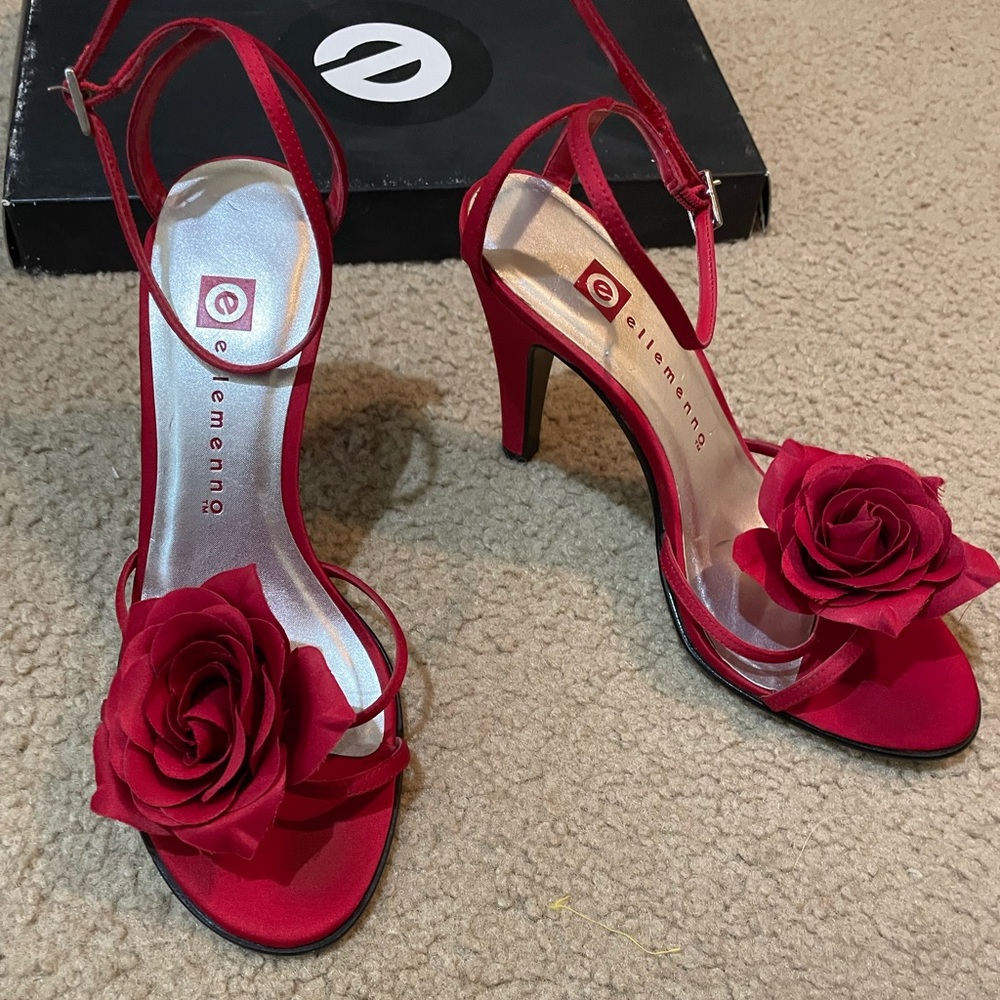Red high heels